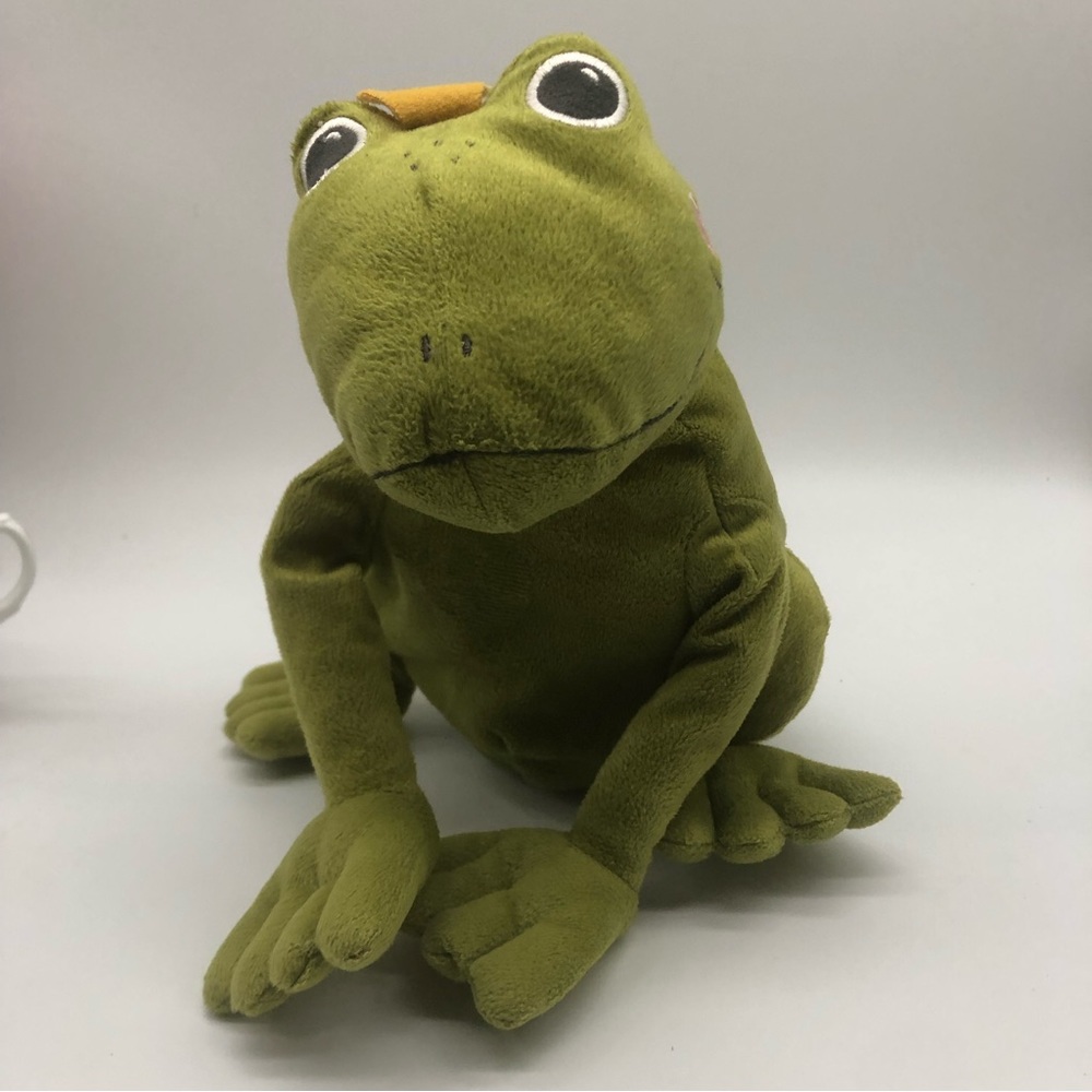 IKEA the prince in the frog two sided plush 15”